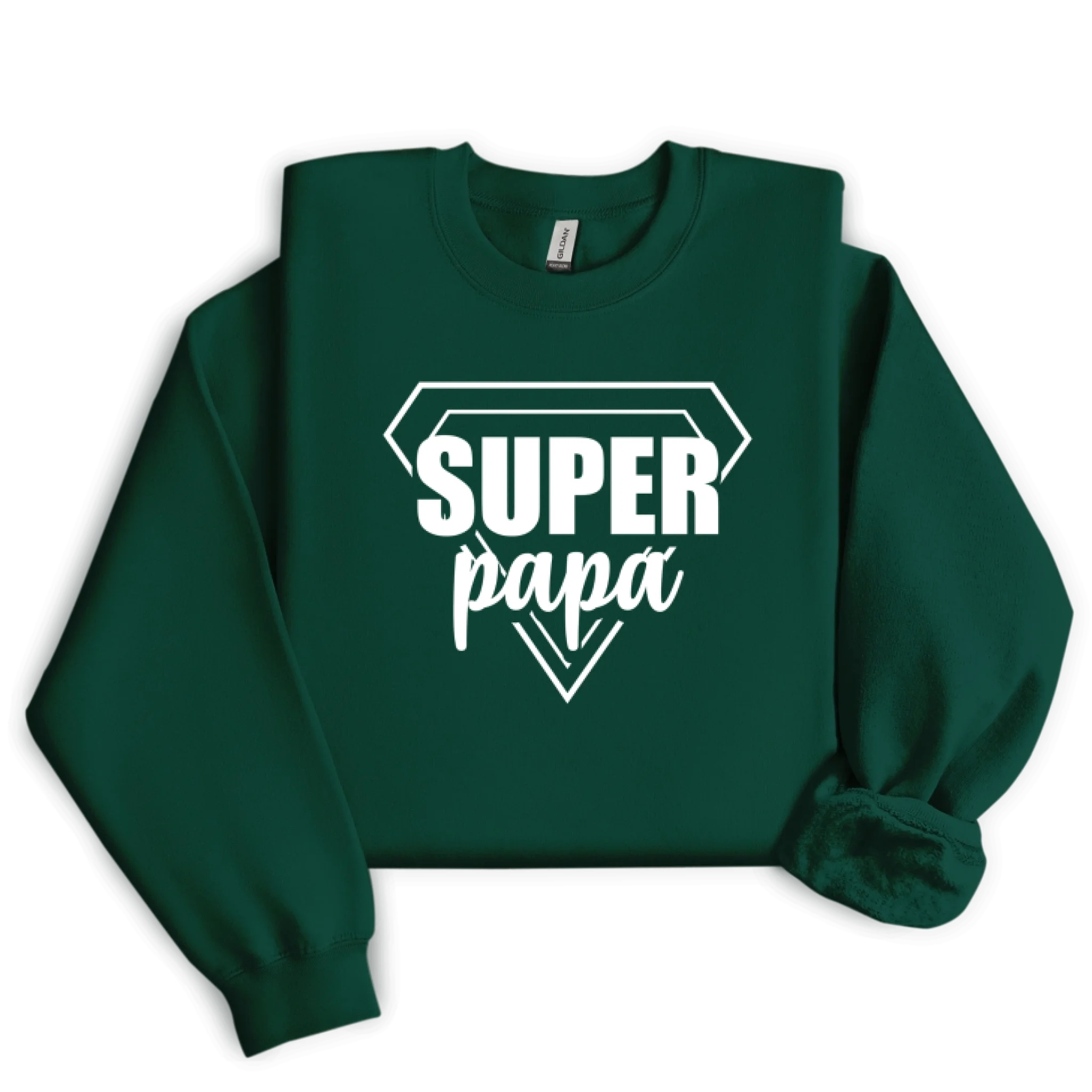 Sweatshirt Super Papa ( Personnalisable )