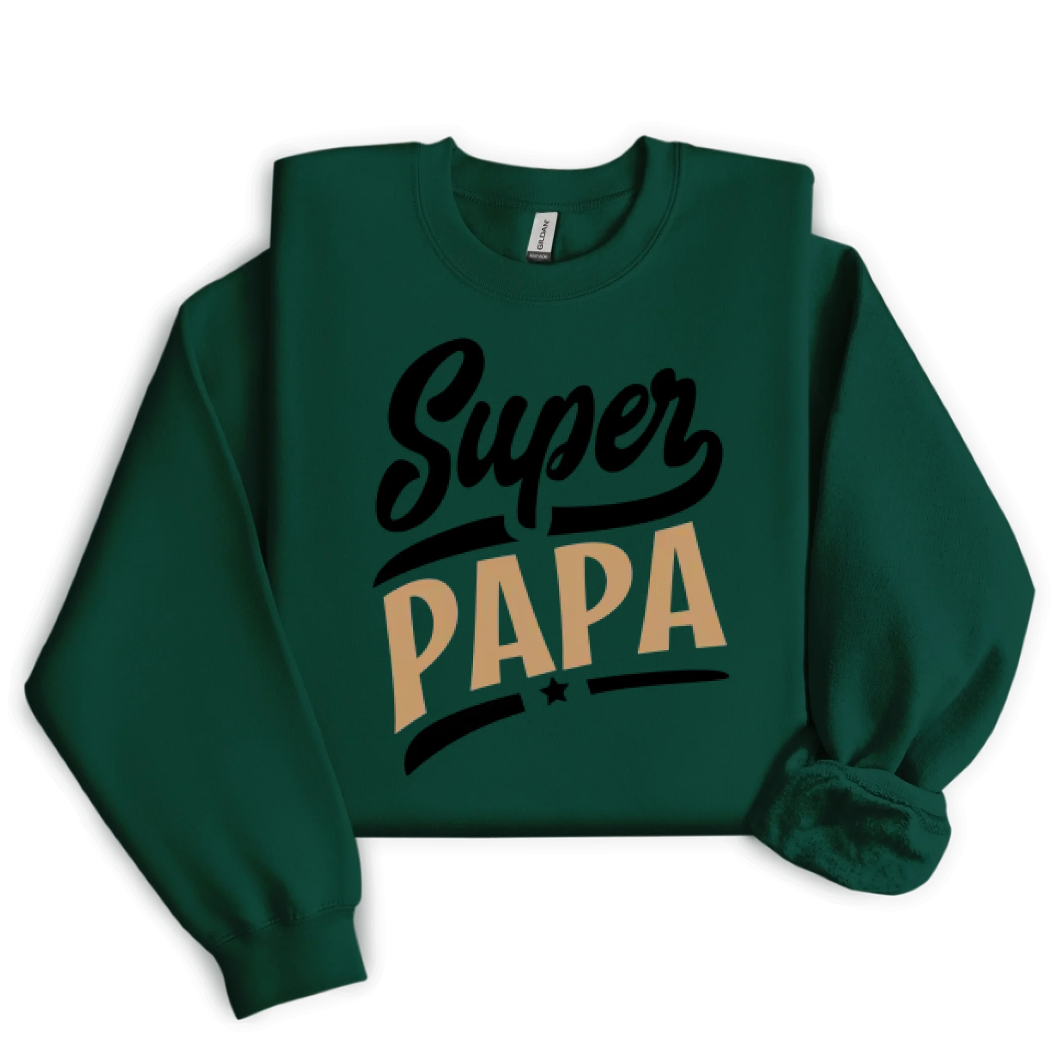 Sweatshirt Super Papa ( Personnalisable )