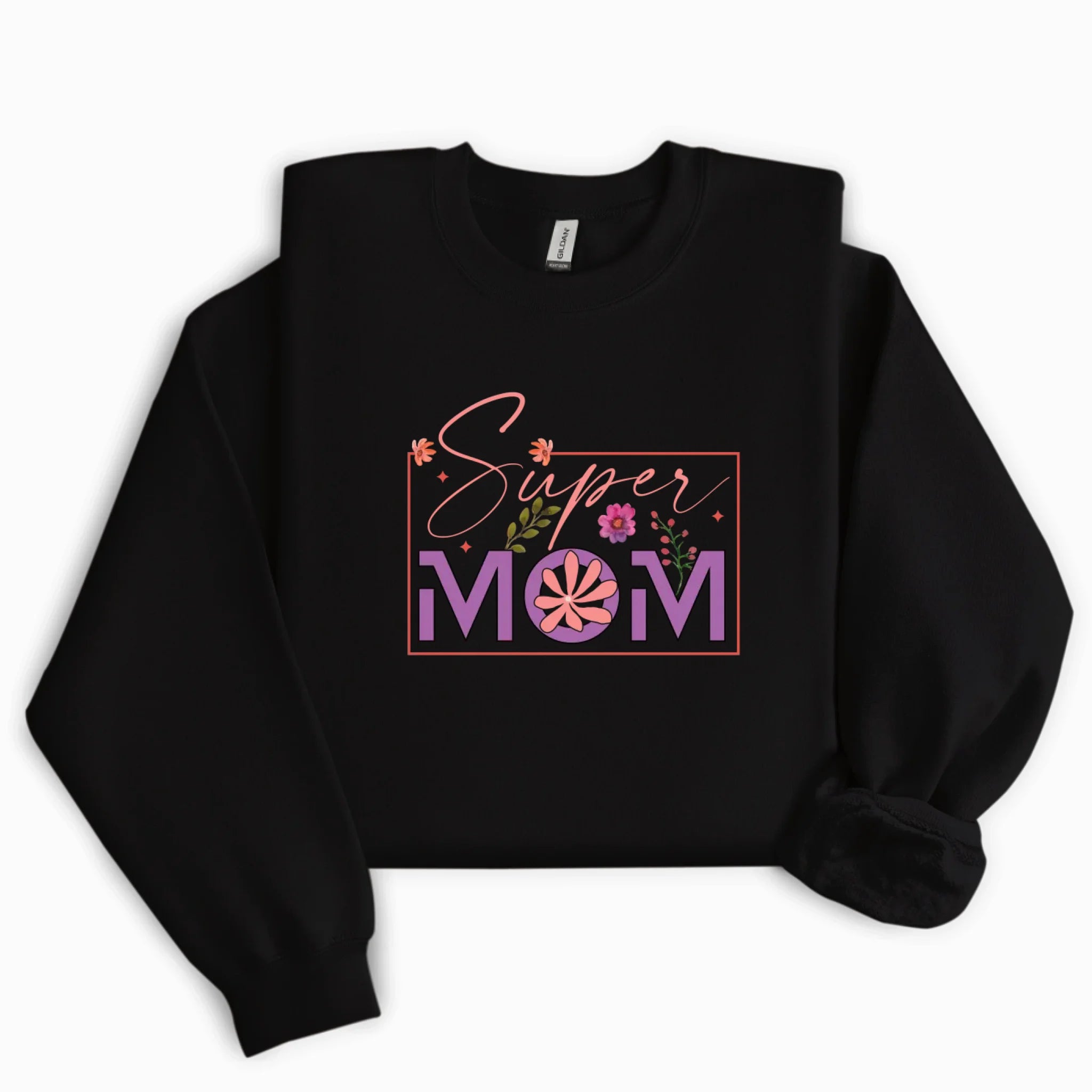 Sweatshirt Super Mom ( Personnalisable )