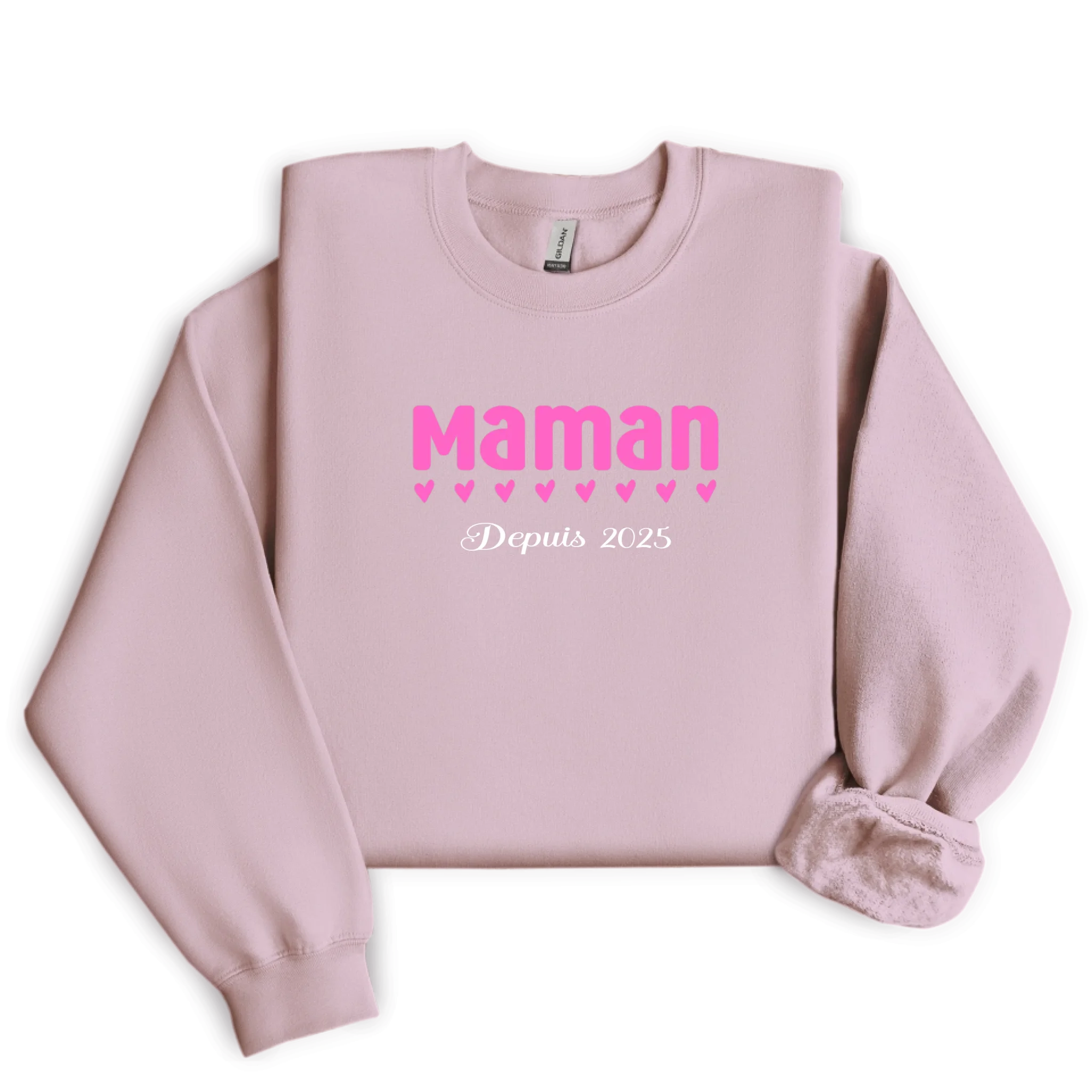 Sweatshirt Maman depuis ( Personnalisable )