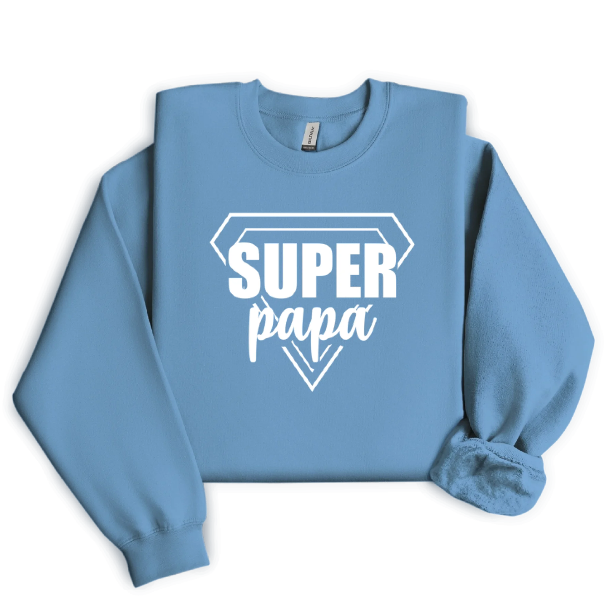 Sweatshirt Super Papa ( Personnalisable )