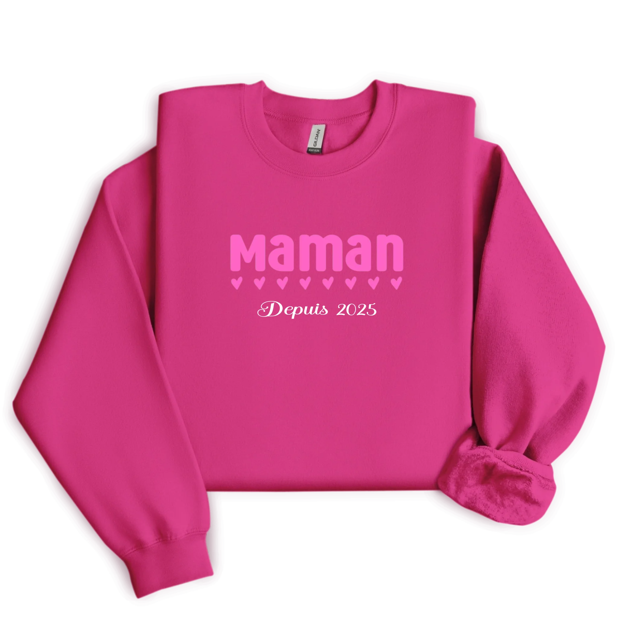 Sweatshirt Maman depuis ( Personnalisable )