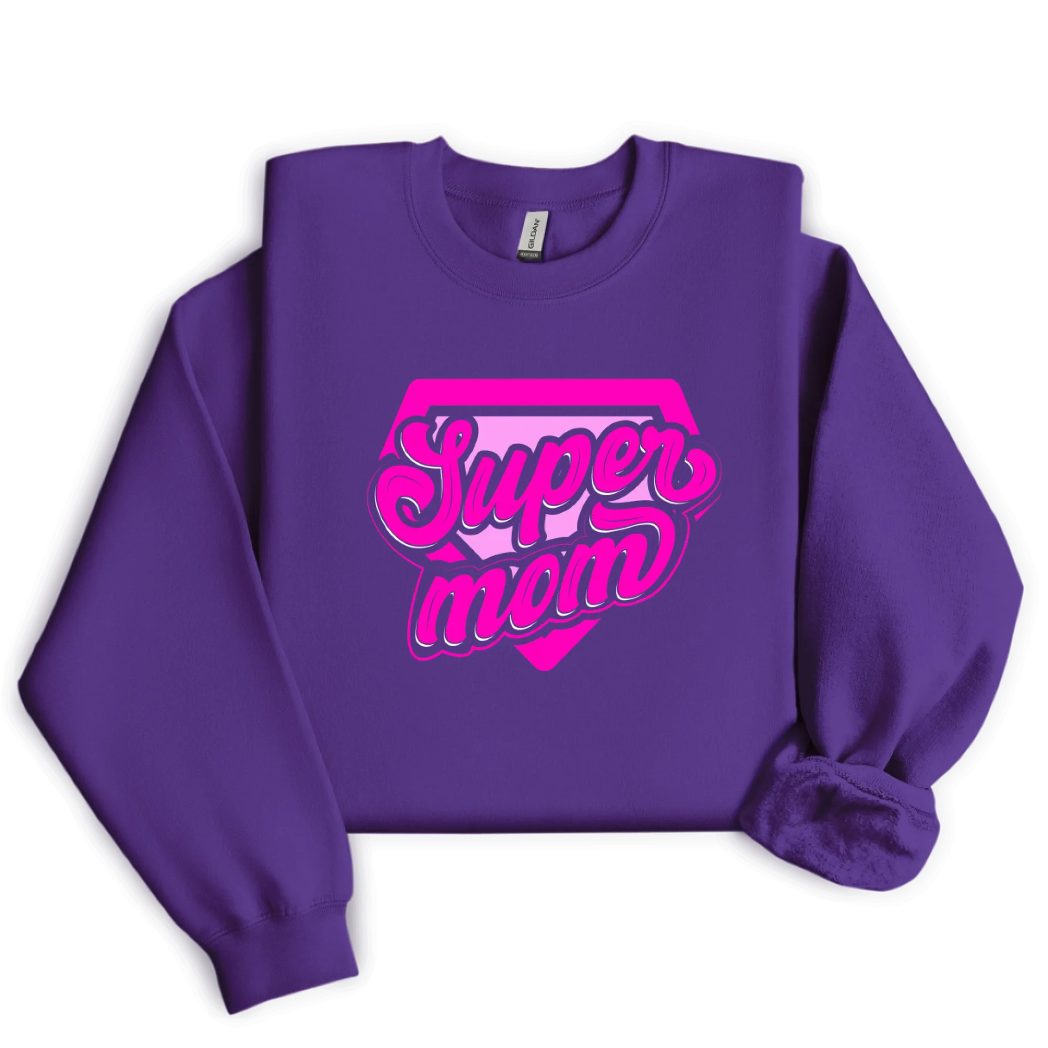 Sweatshirt Super Mom ( Personnalisable )