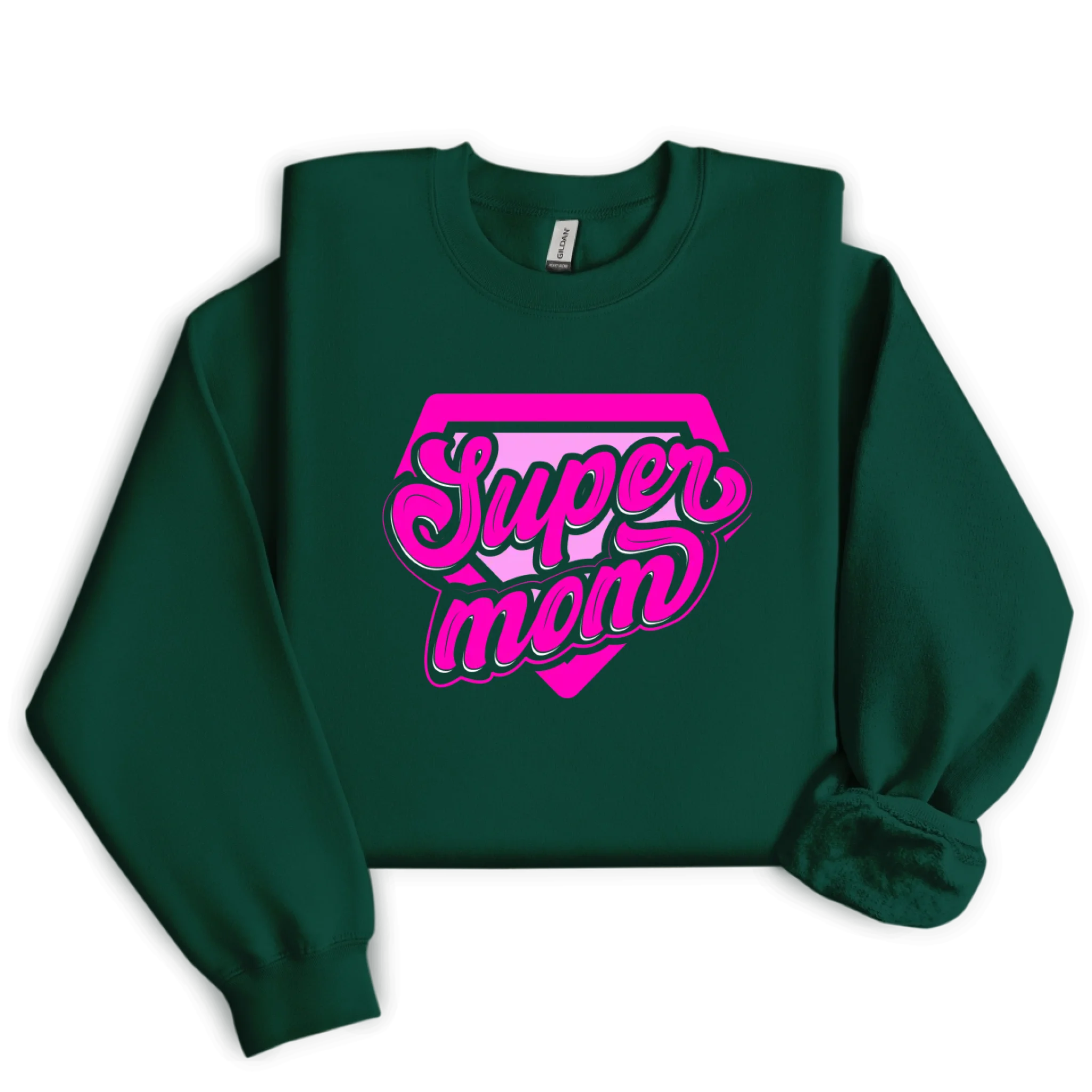 Sweatshirt Super Mom ( Personnalisable )