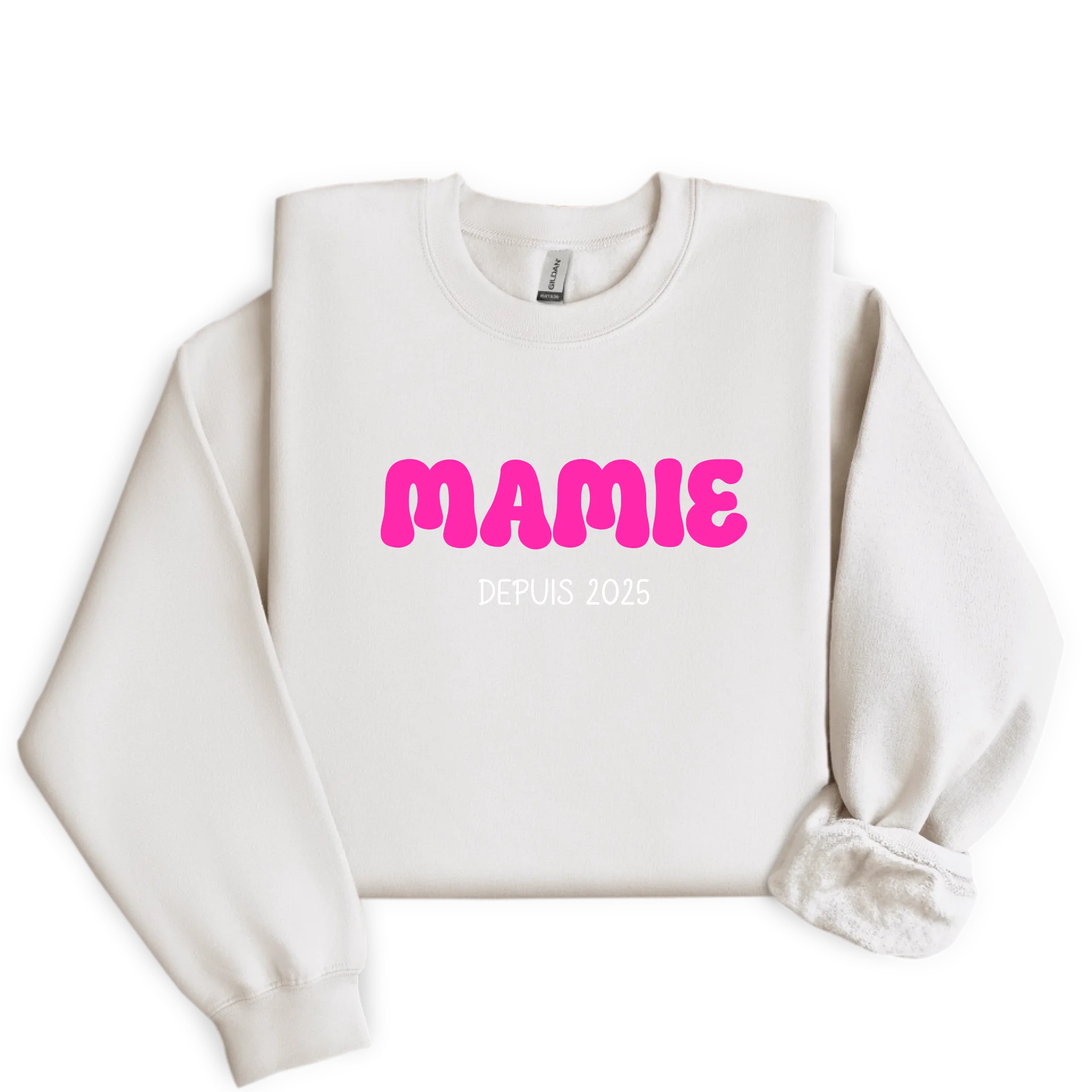 Sweatshirt Mamie depuis ( Personnalisable )