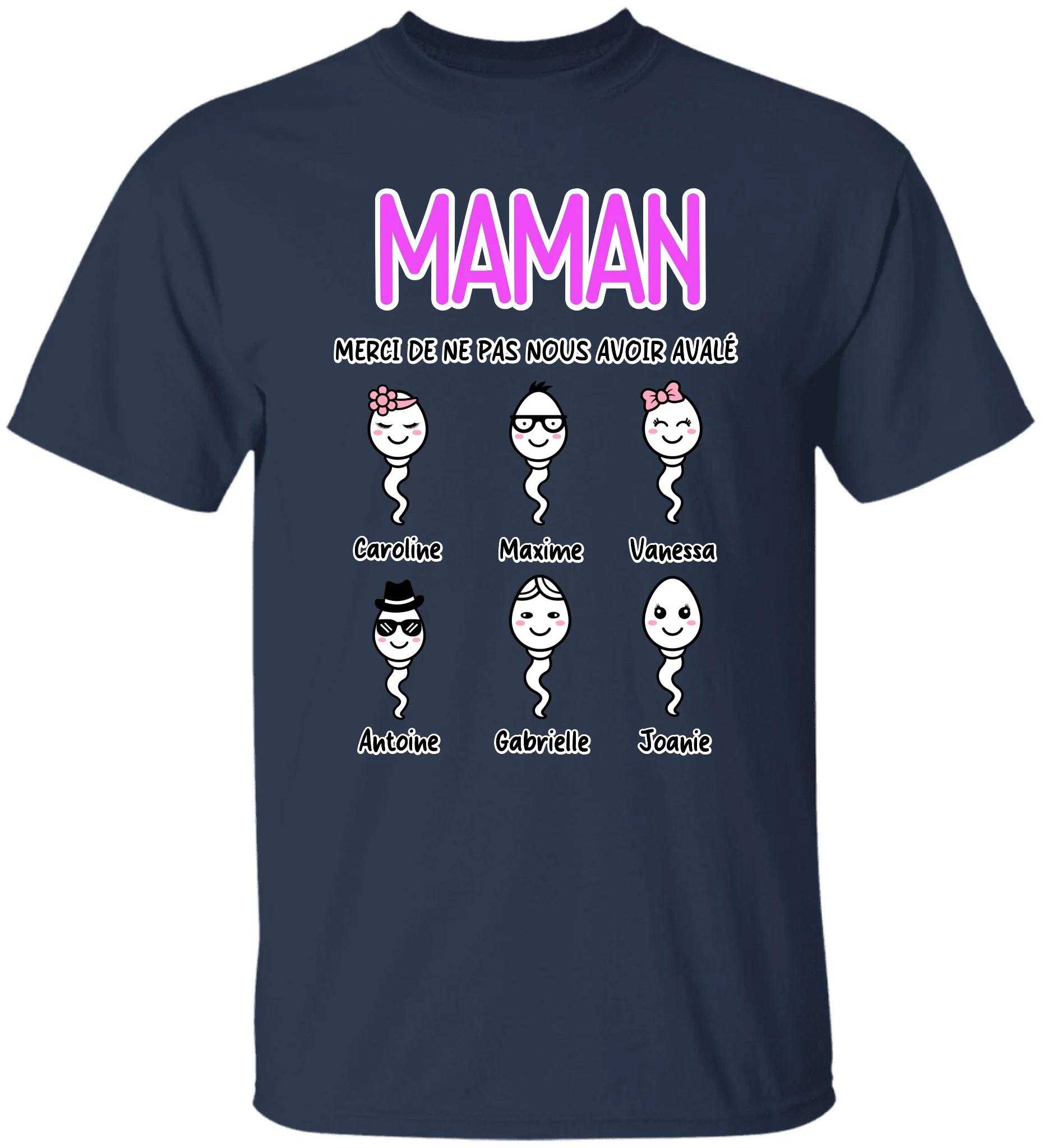 Merci Maman de ne pas m'avoir avalé - Personnalisable