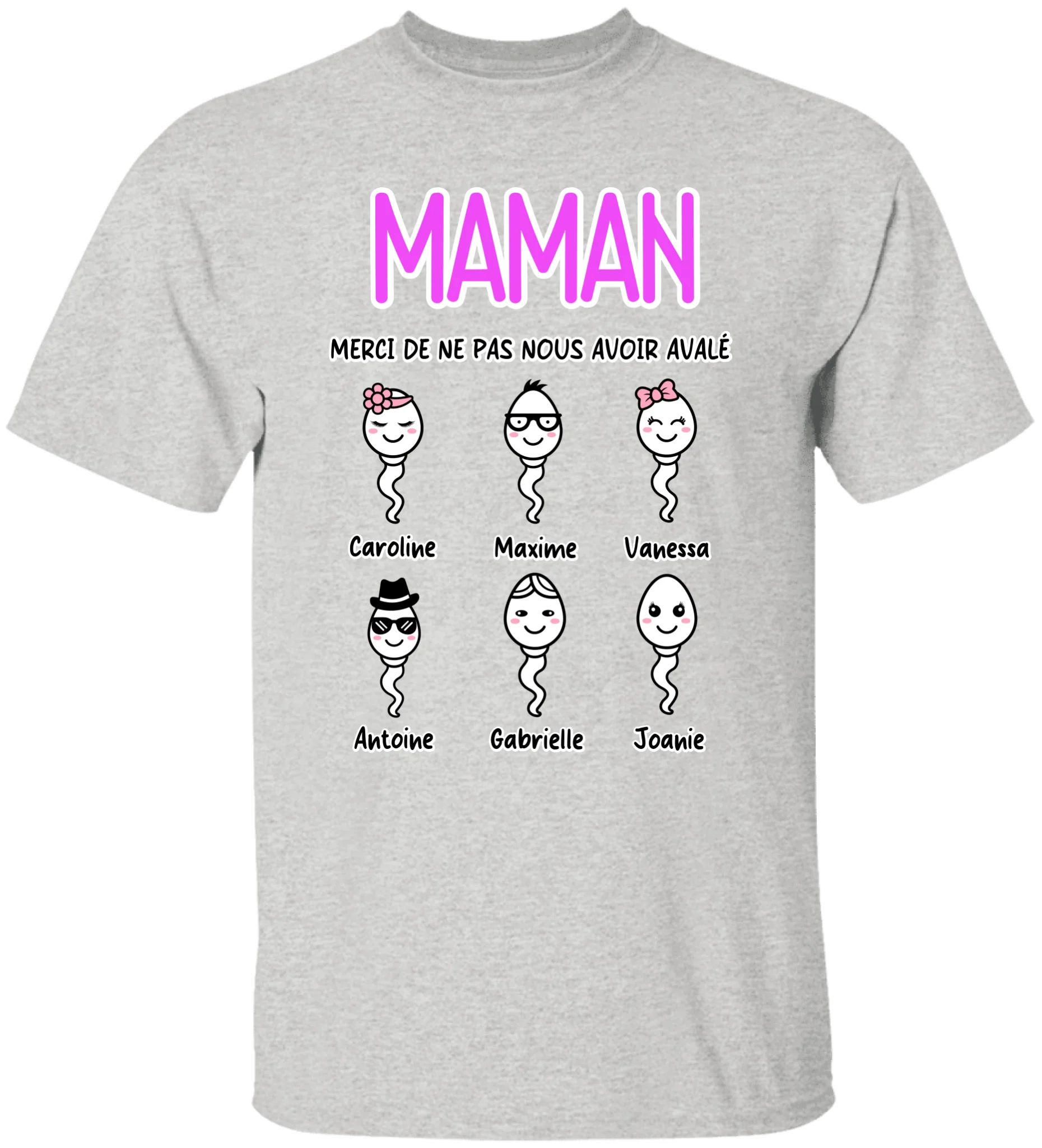 Merci Maman de ne pas m'avoir avalé - Personnalisable