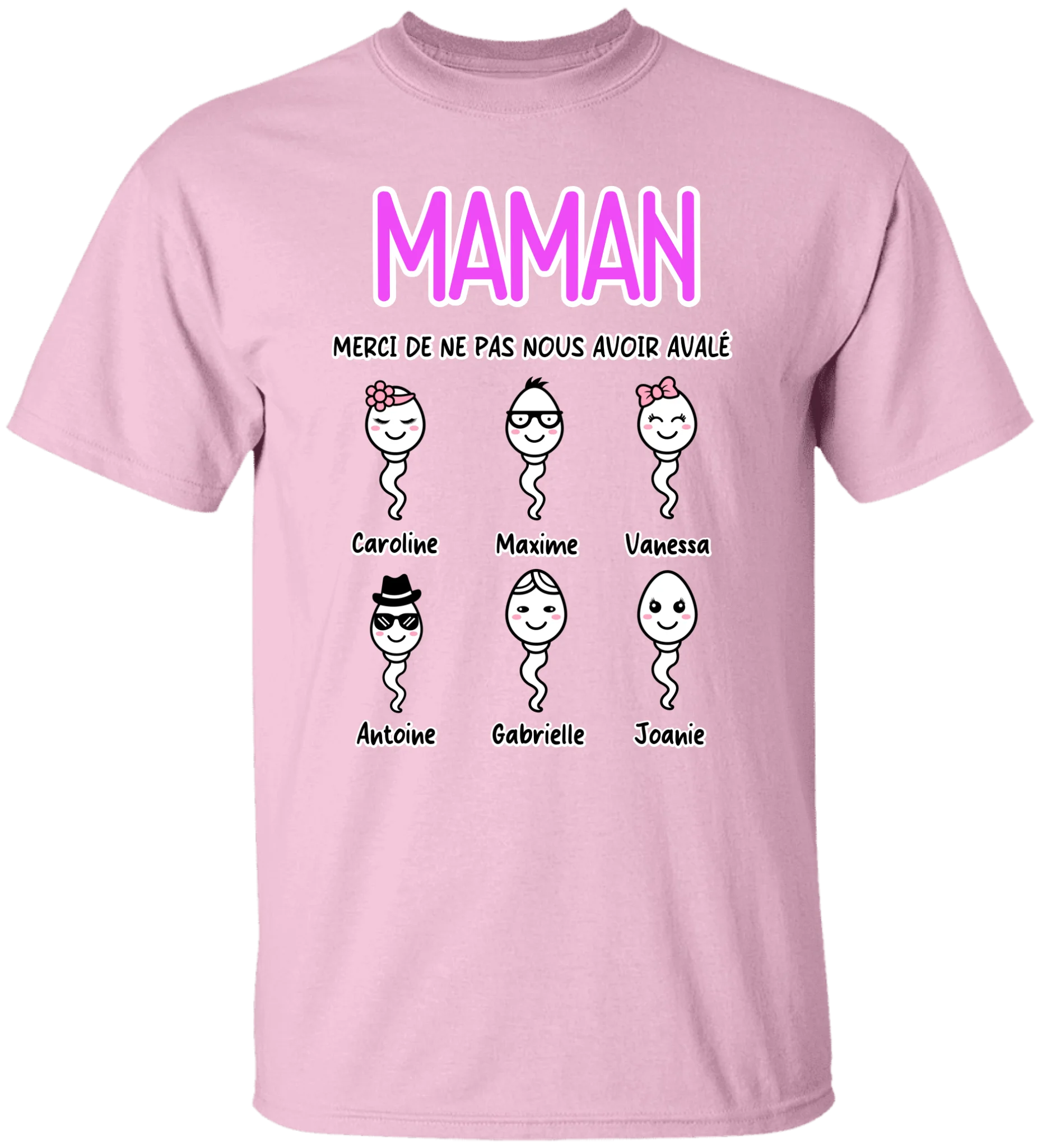Merci Maman de ne pas m'avoir avalé - Personnalisable