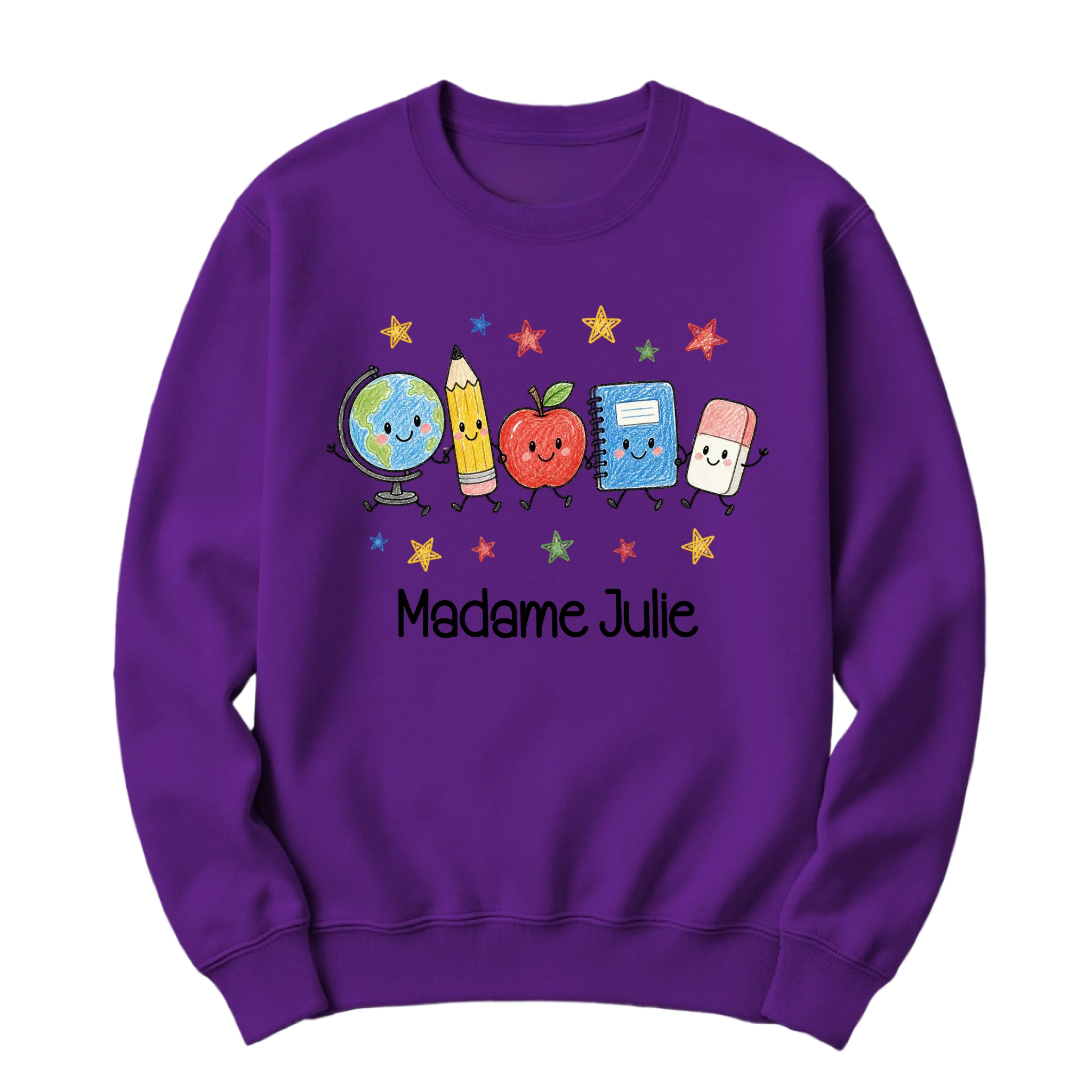 crewneck blanc