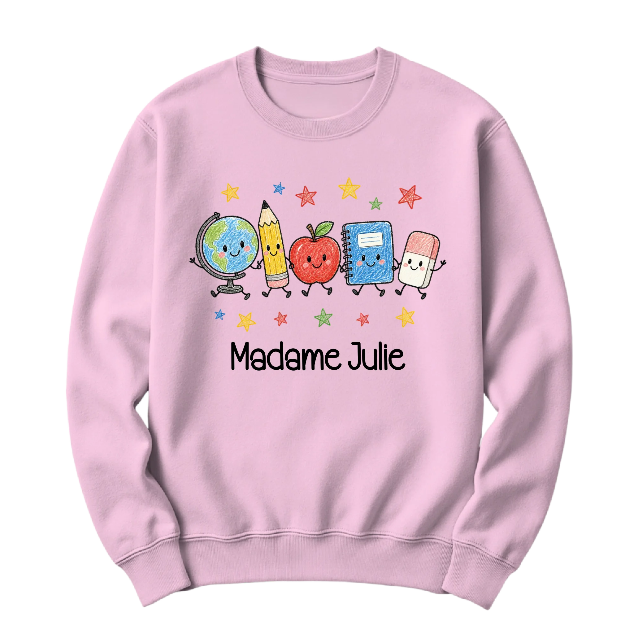 crewneck blanc