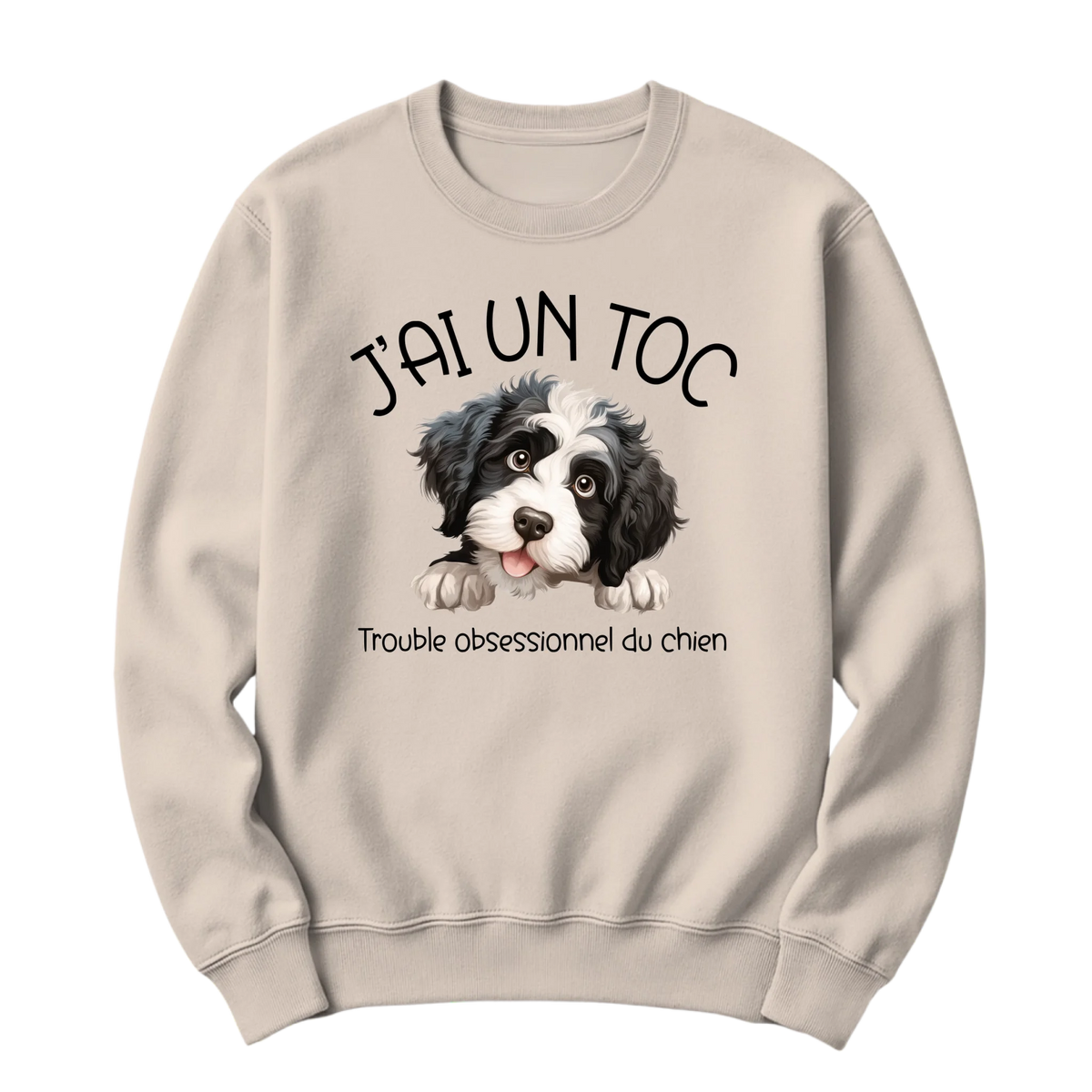 crewneck blanc