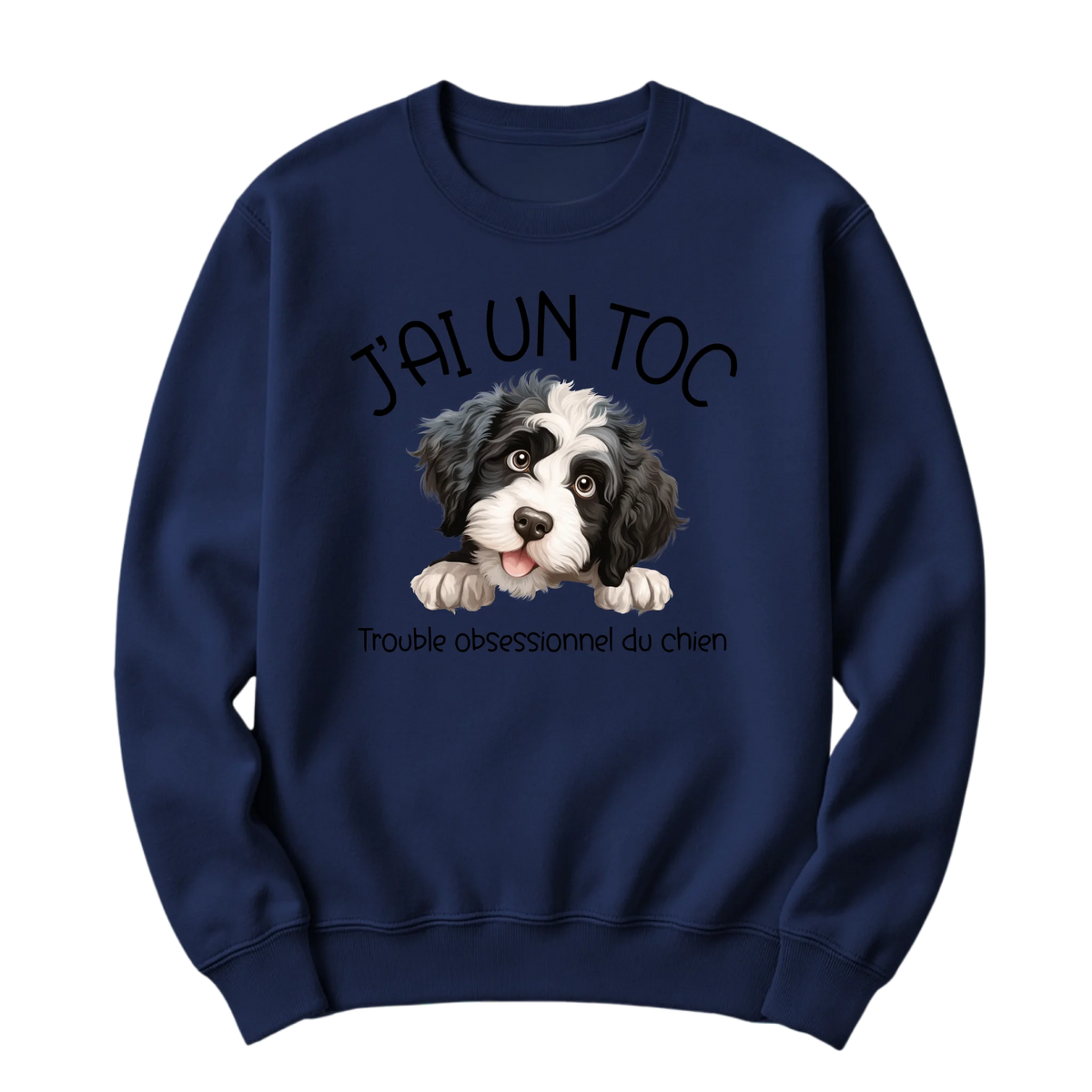 crewneck blanc