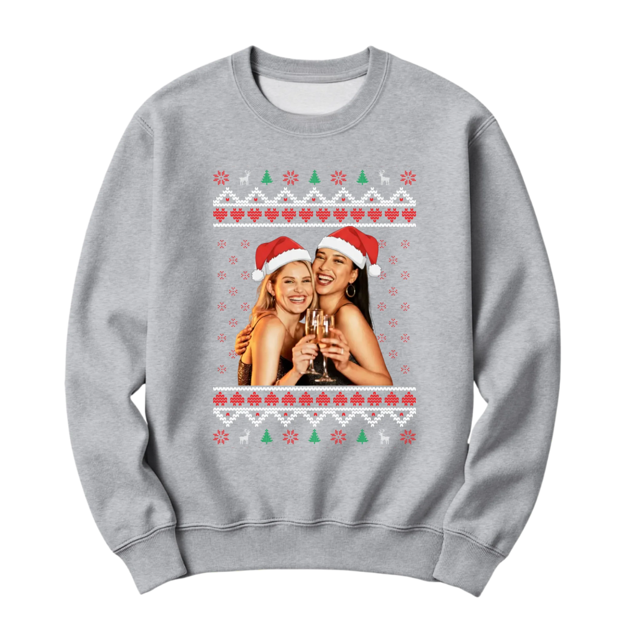 crewneck blanc