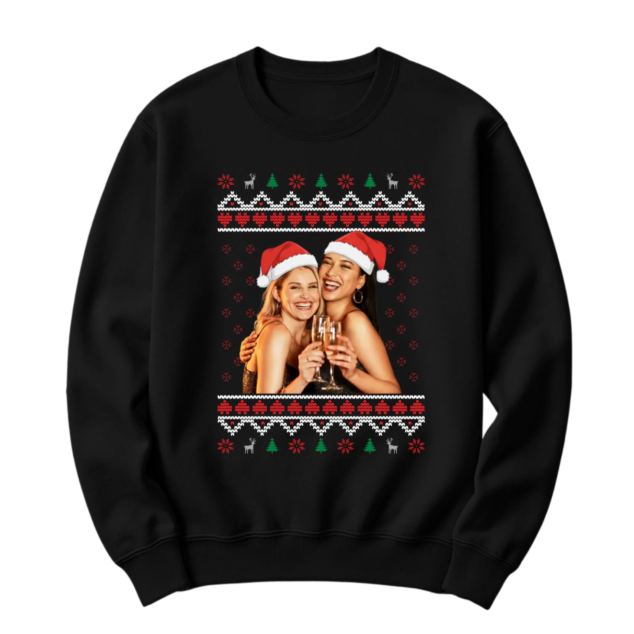 crewneck blanc