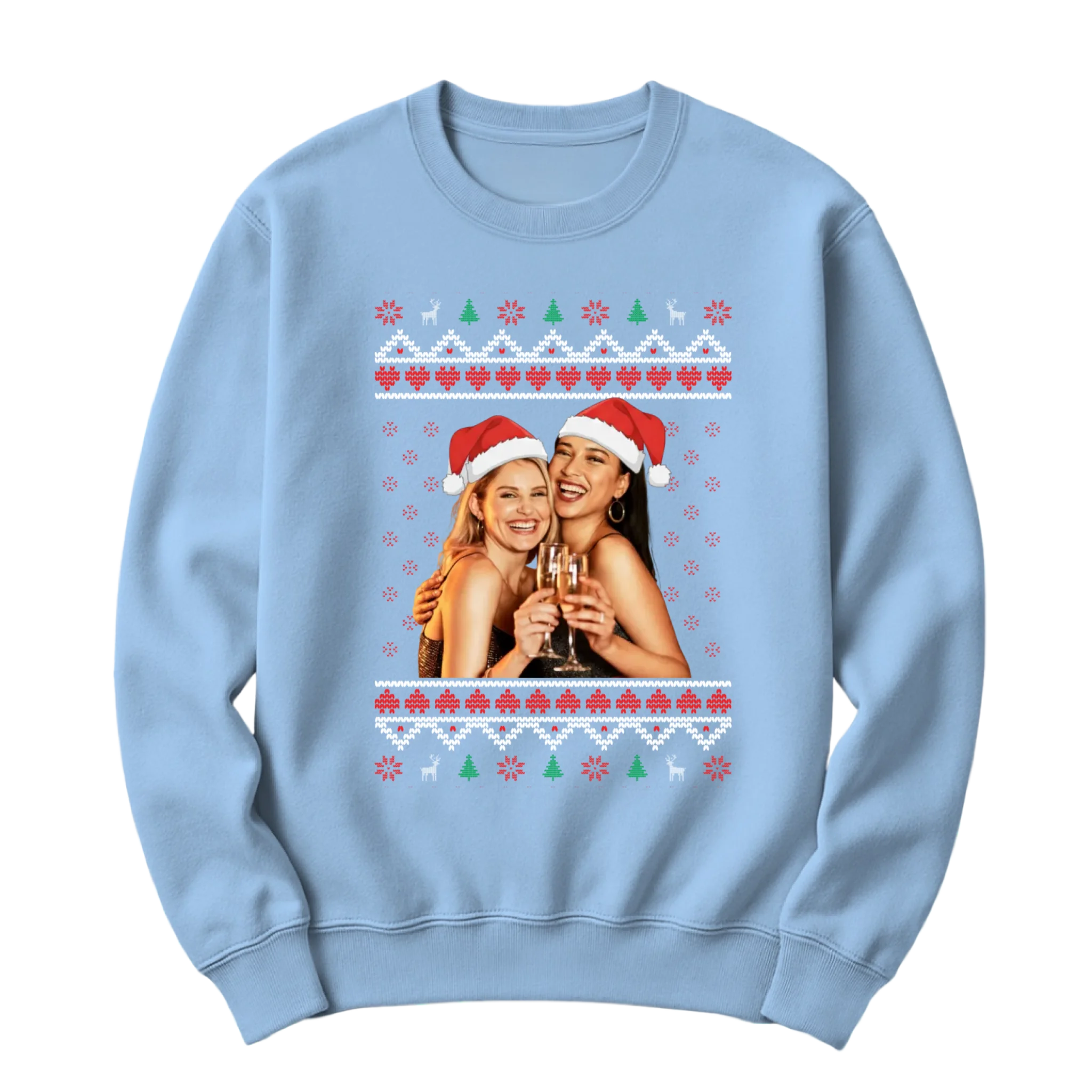 crewneck blanc