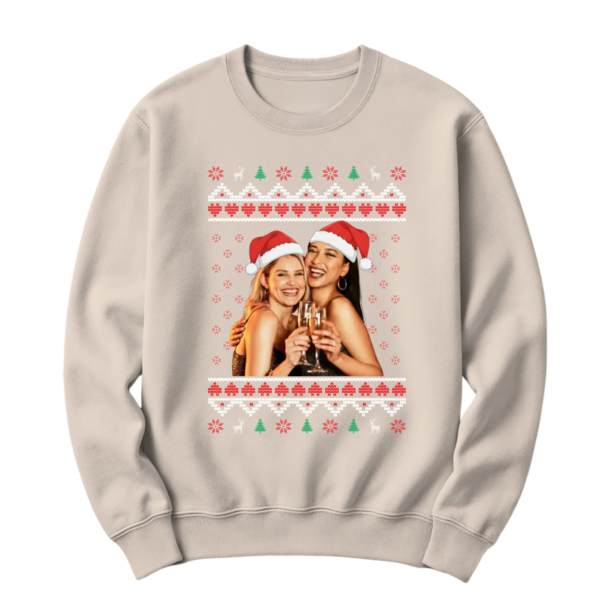 crewneck blanc