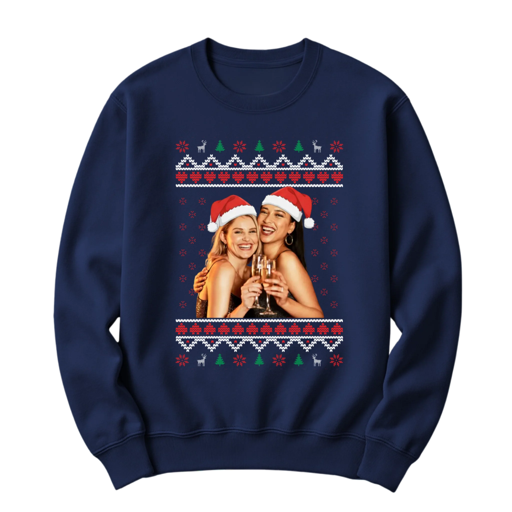 crewneck blanc