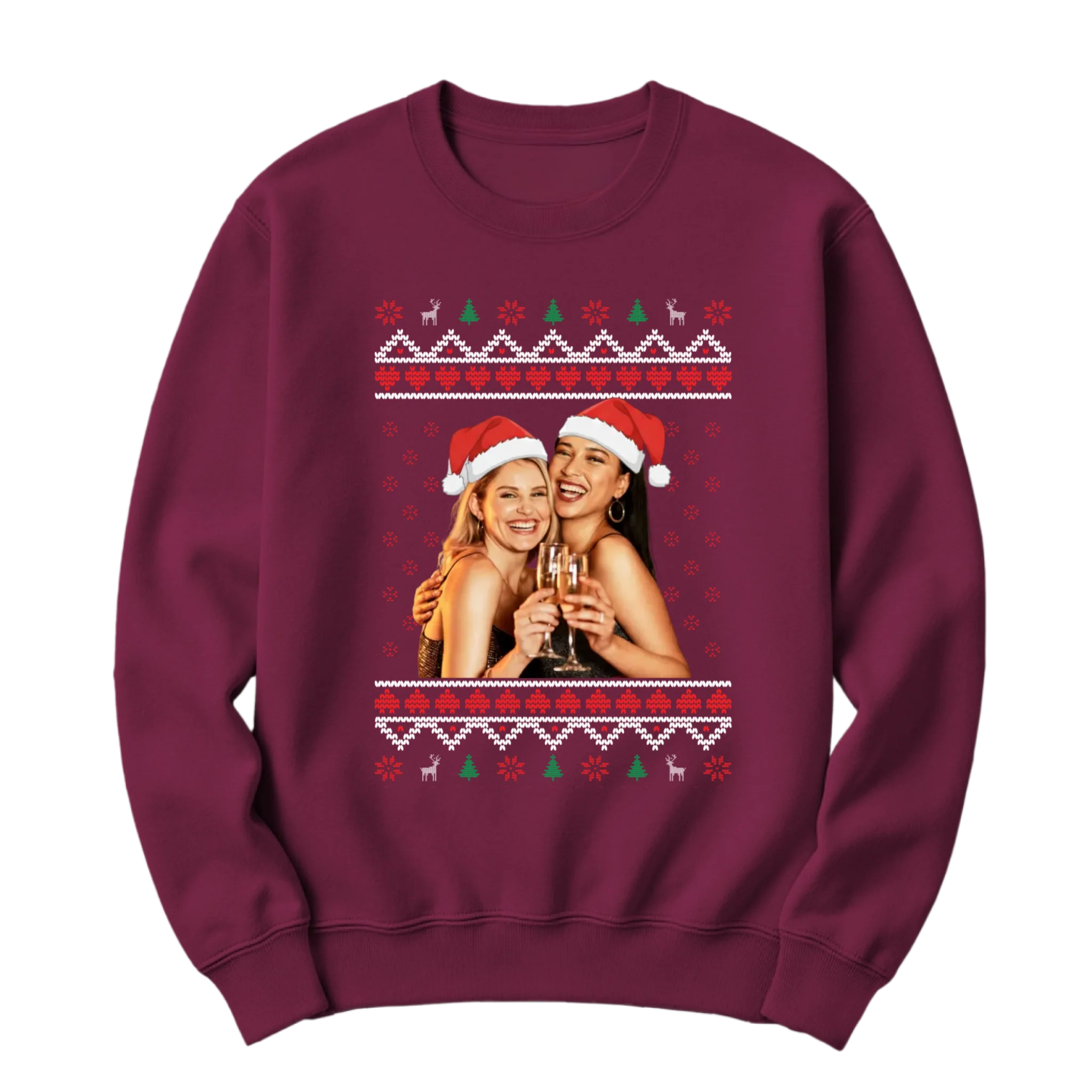 crewneck blanc