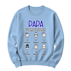 crewneck blanc