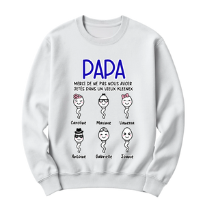 crewneck blanc