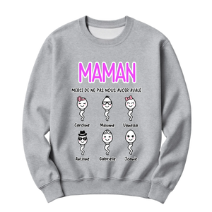 crewneck blanc