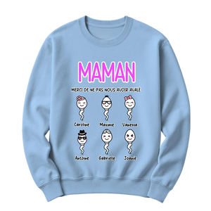 crewneck blanc