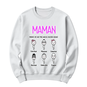 crewneck blanc