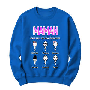 crewneck blanc