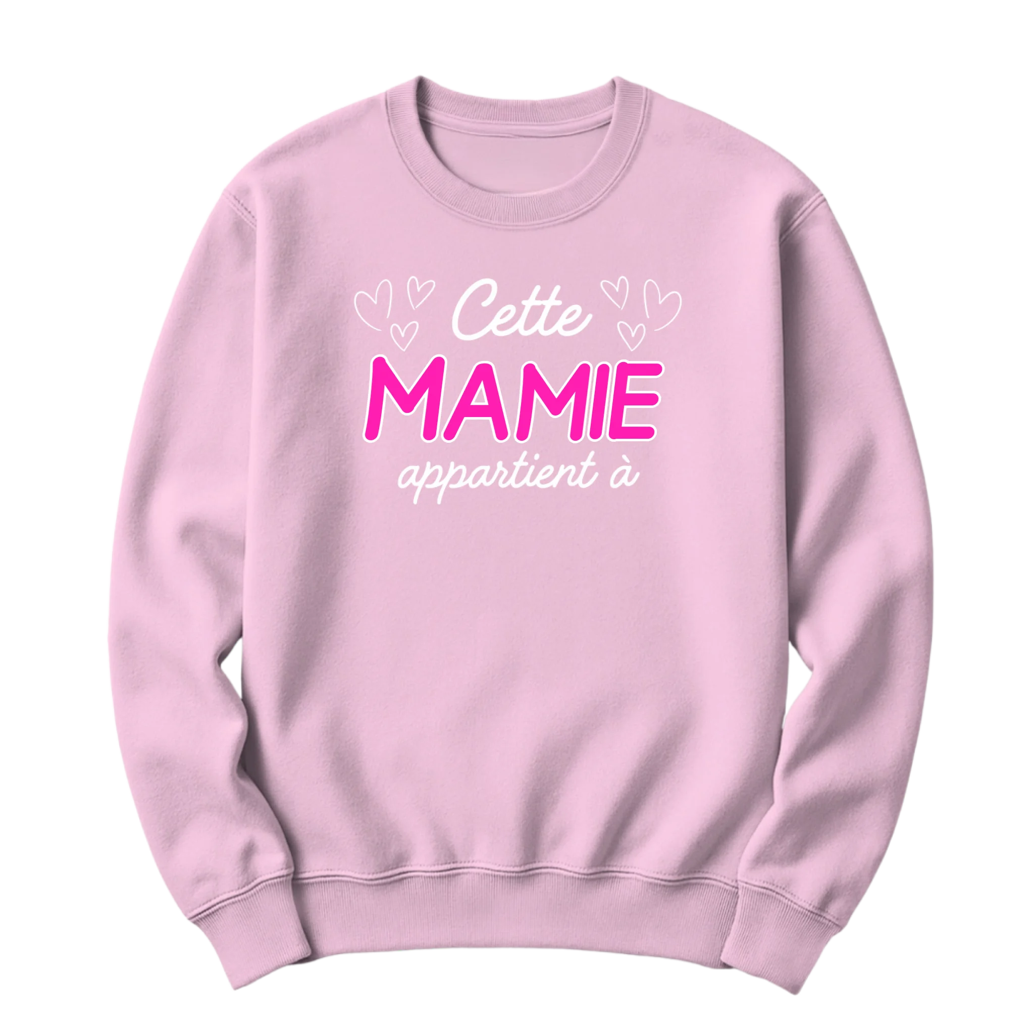 crewneck blanc