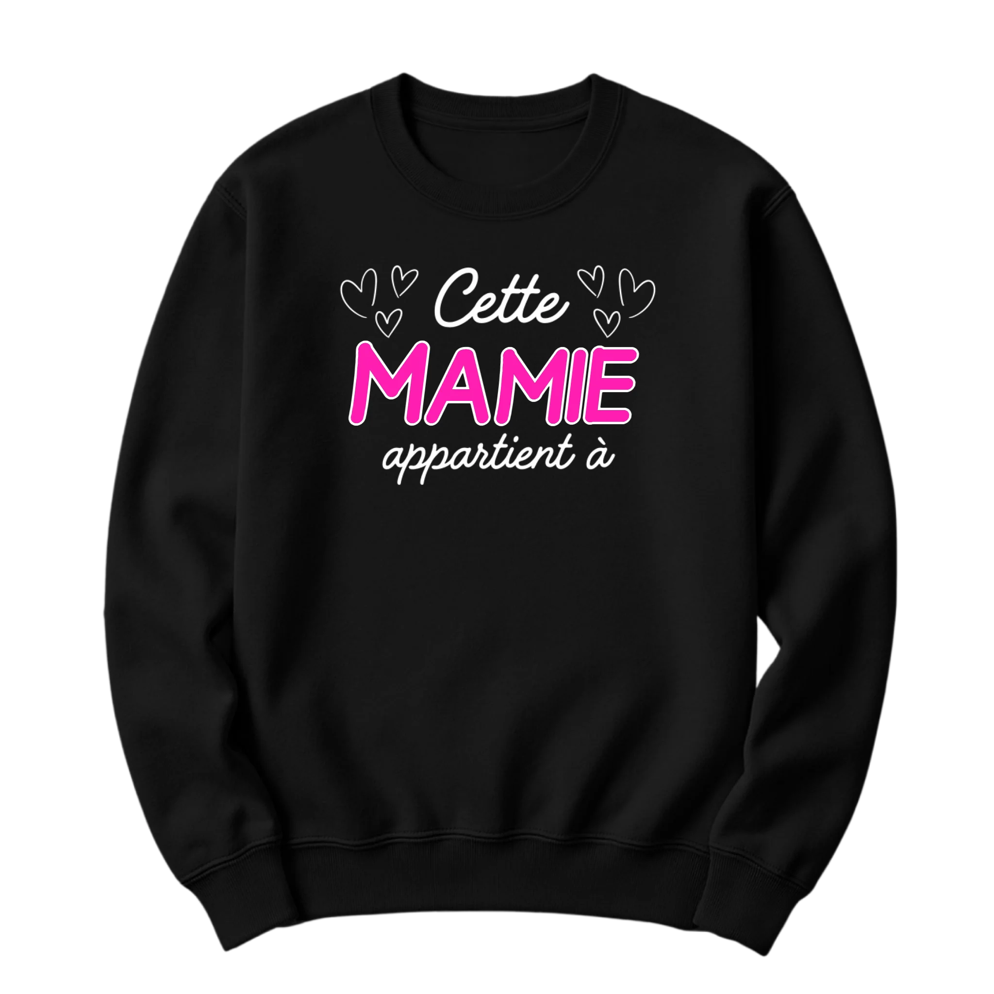 crewneck blanc