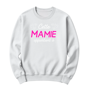 crewneck blanc