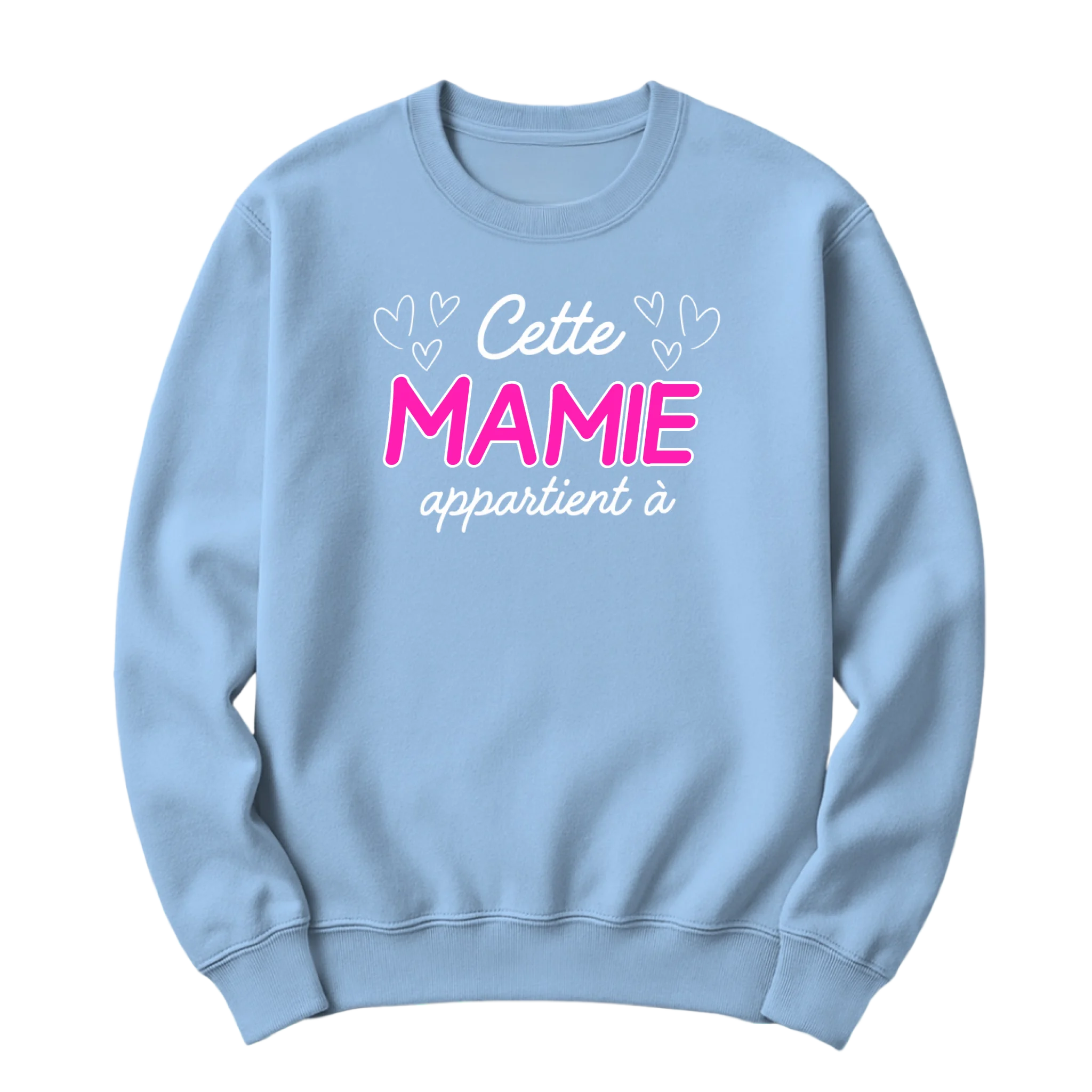 crewneck blanc