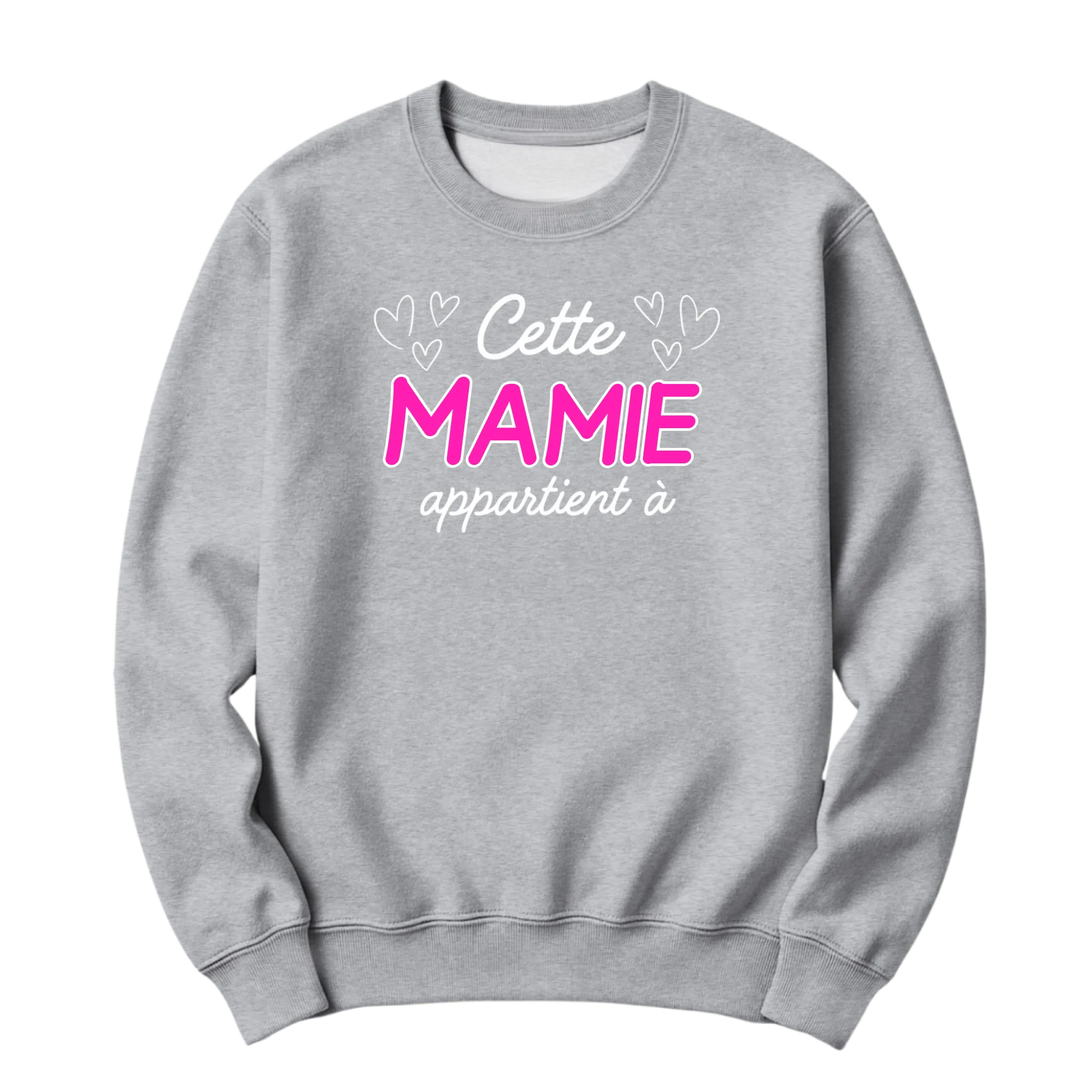 crewneck blanc