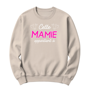 crewneck blanc