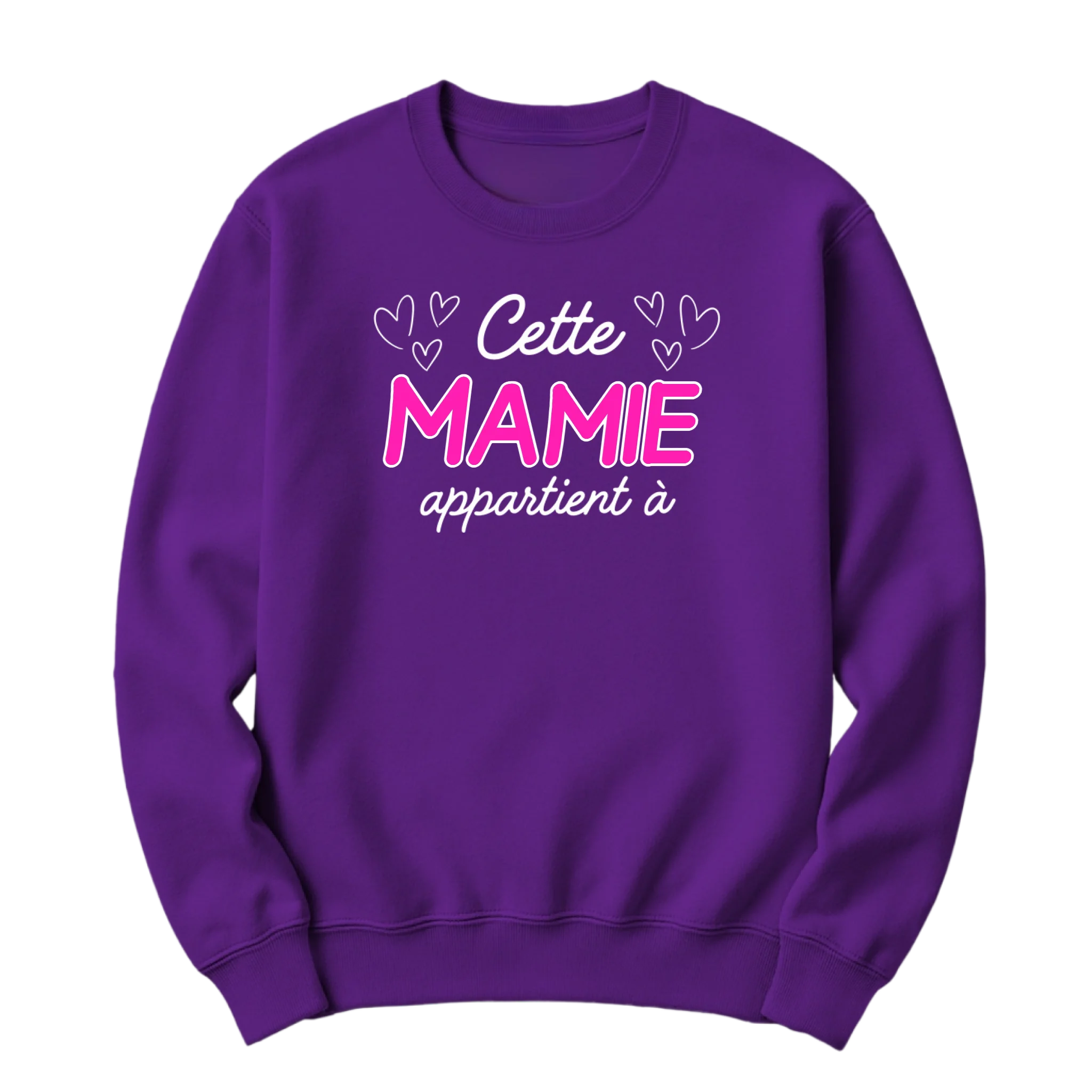 crewneck blanc