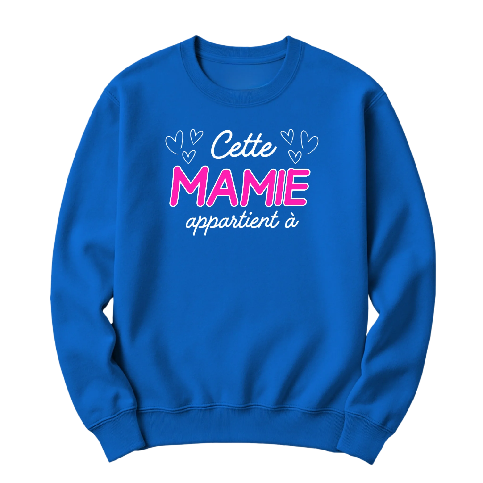 crewneck blanc