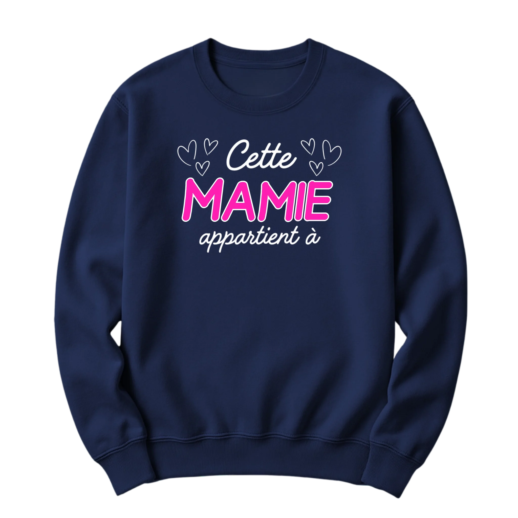 crewneck blanc