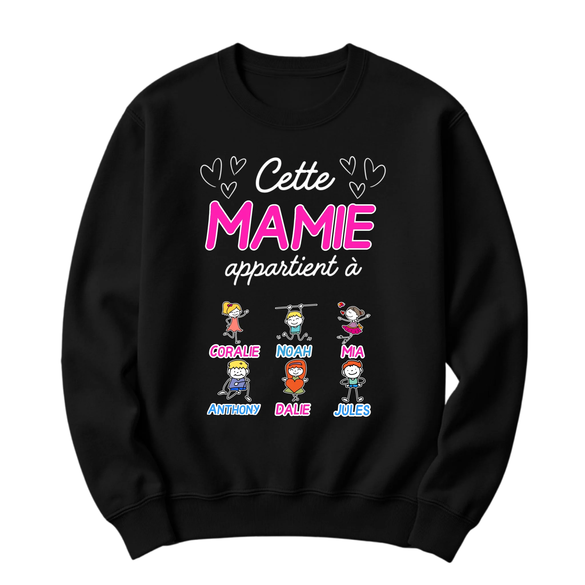 Crewneck Personnalisable Cette mamie appartient