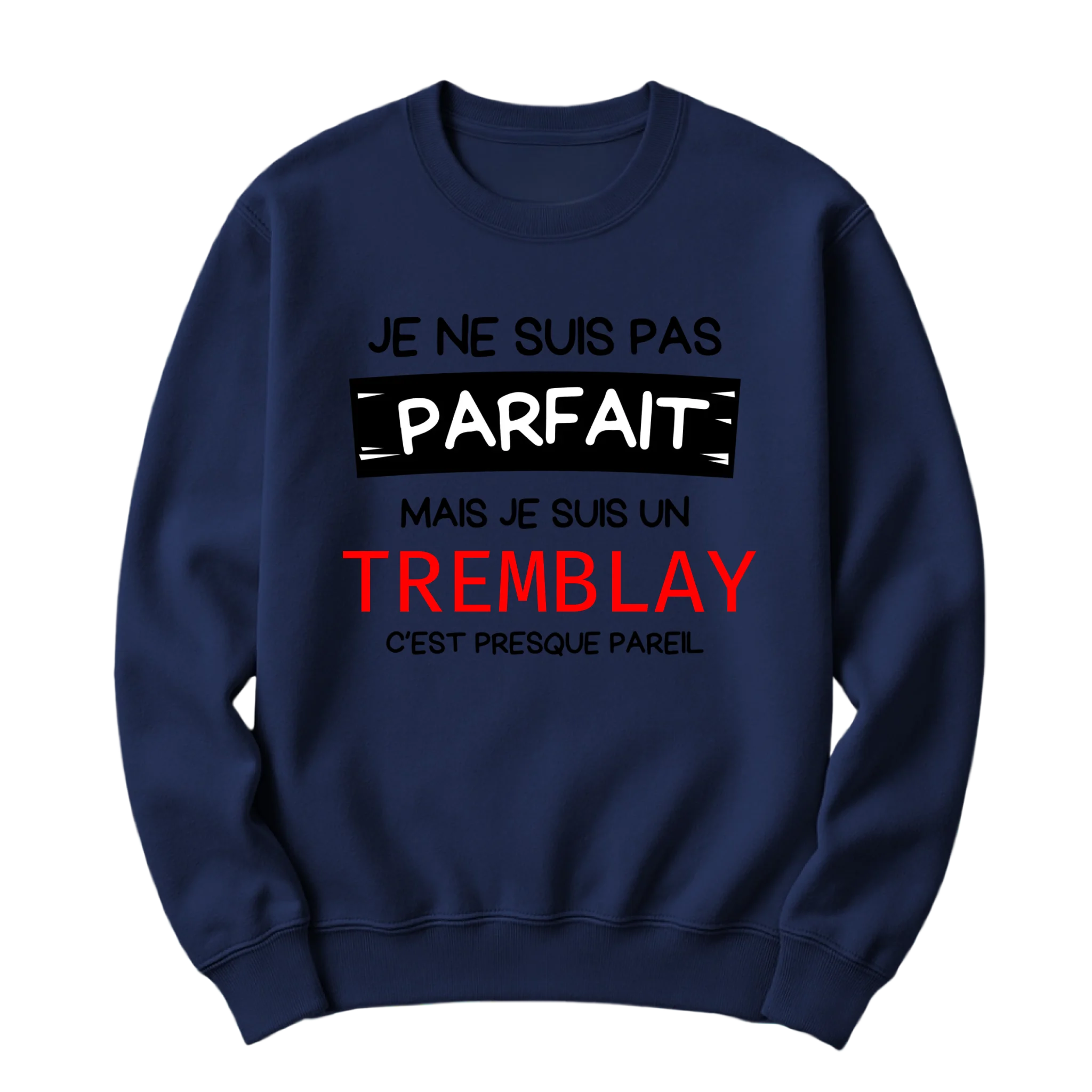 crewneck blanc