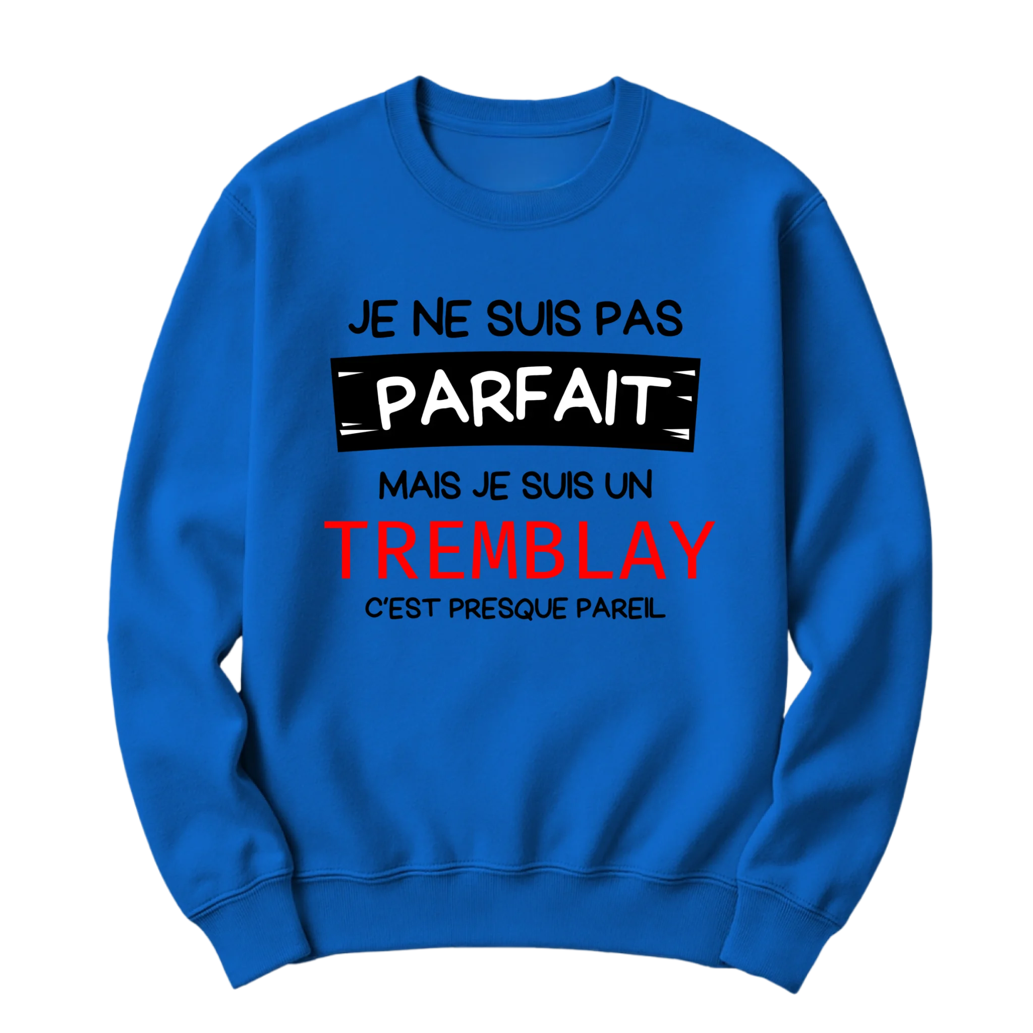 crewneck blanc