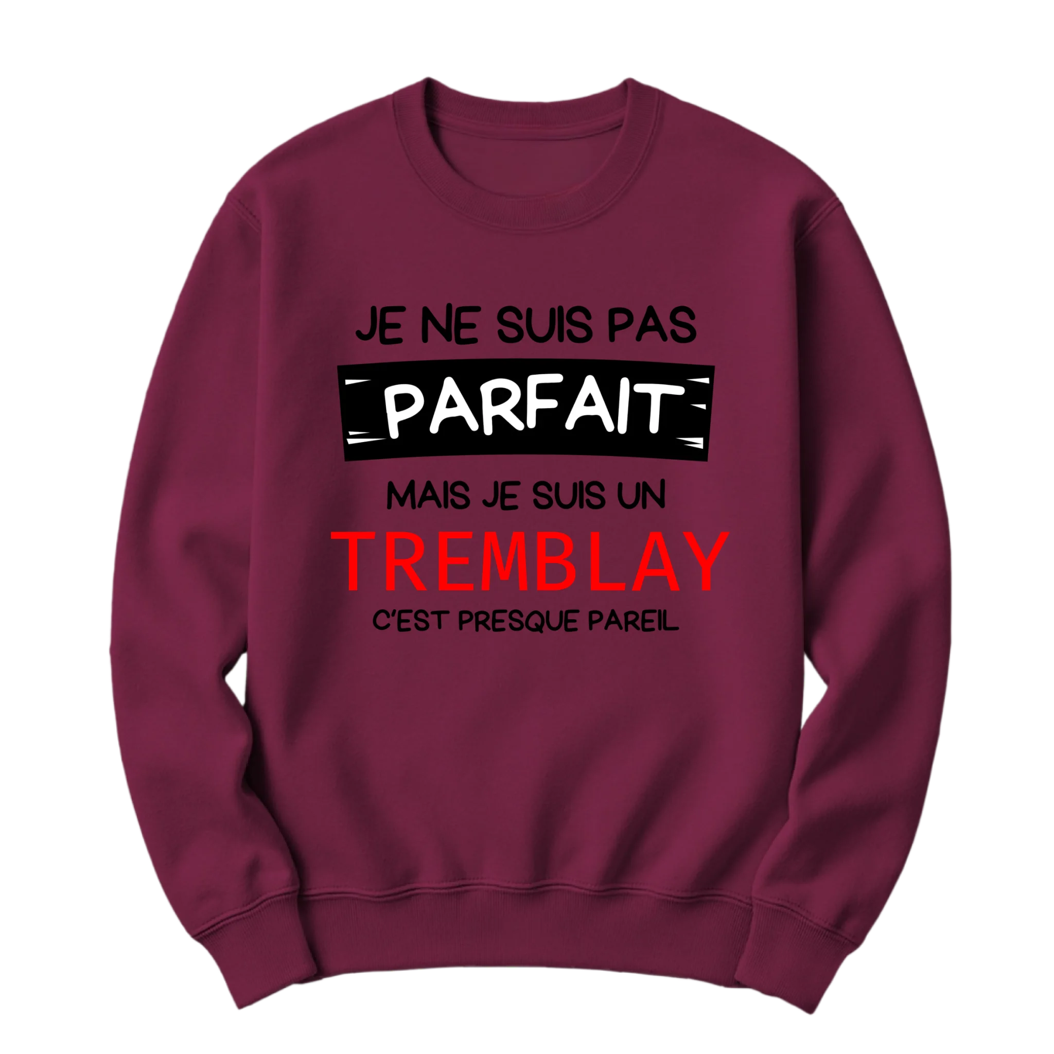 crewneck blanc