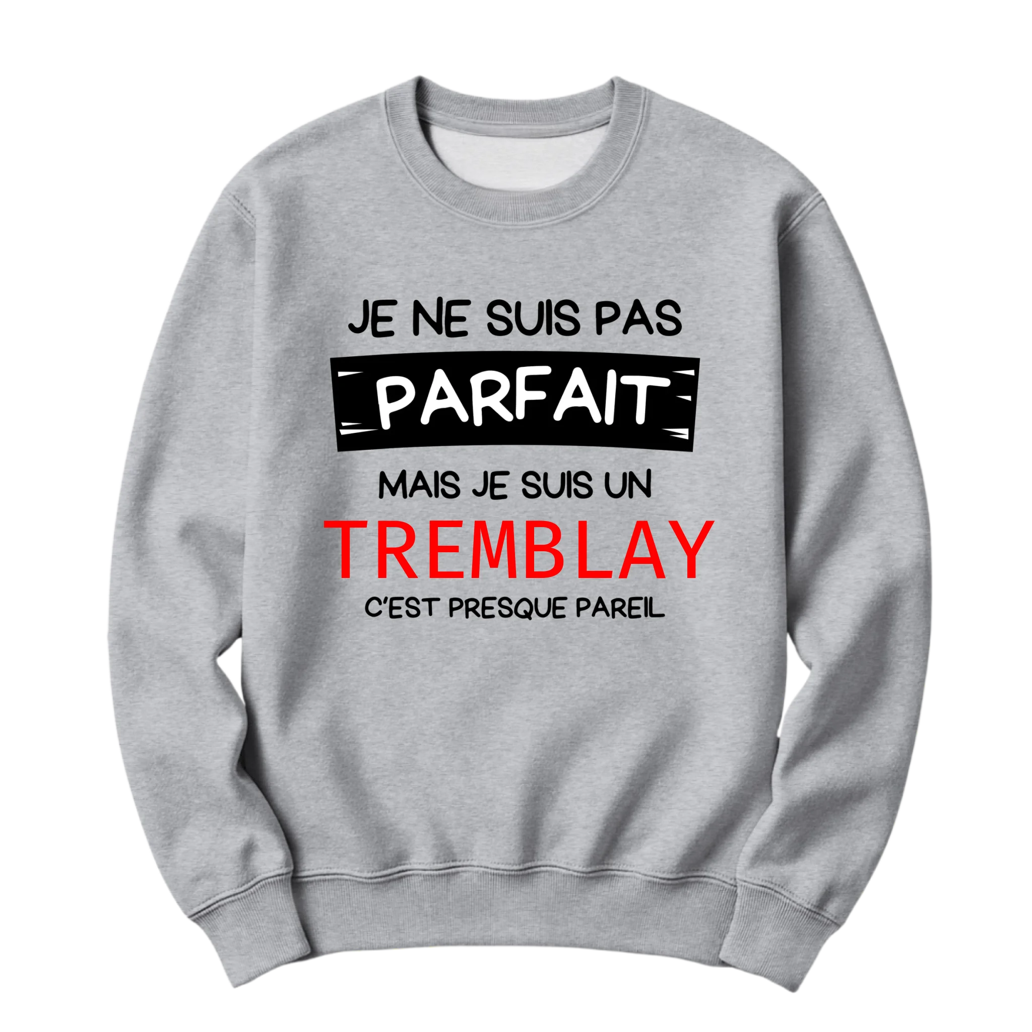 crewneck blanc