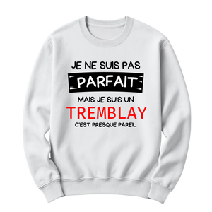 crewneck blanc
