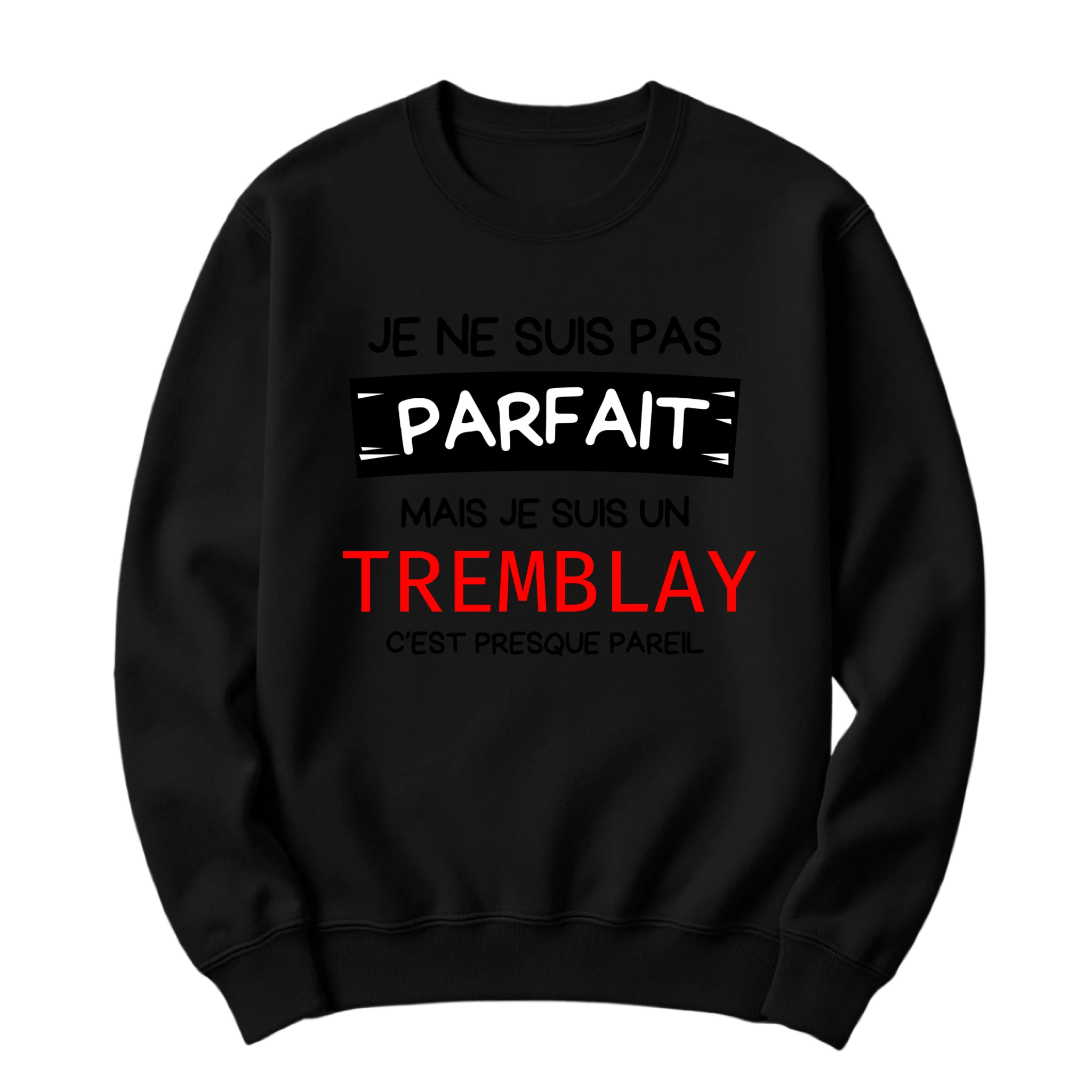 crewneck blanc