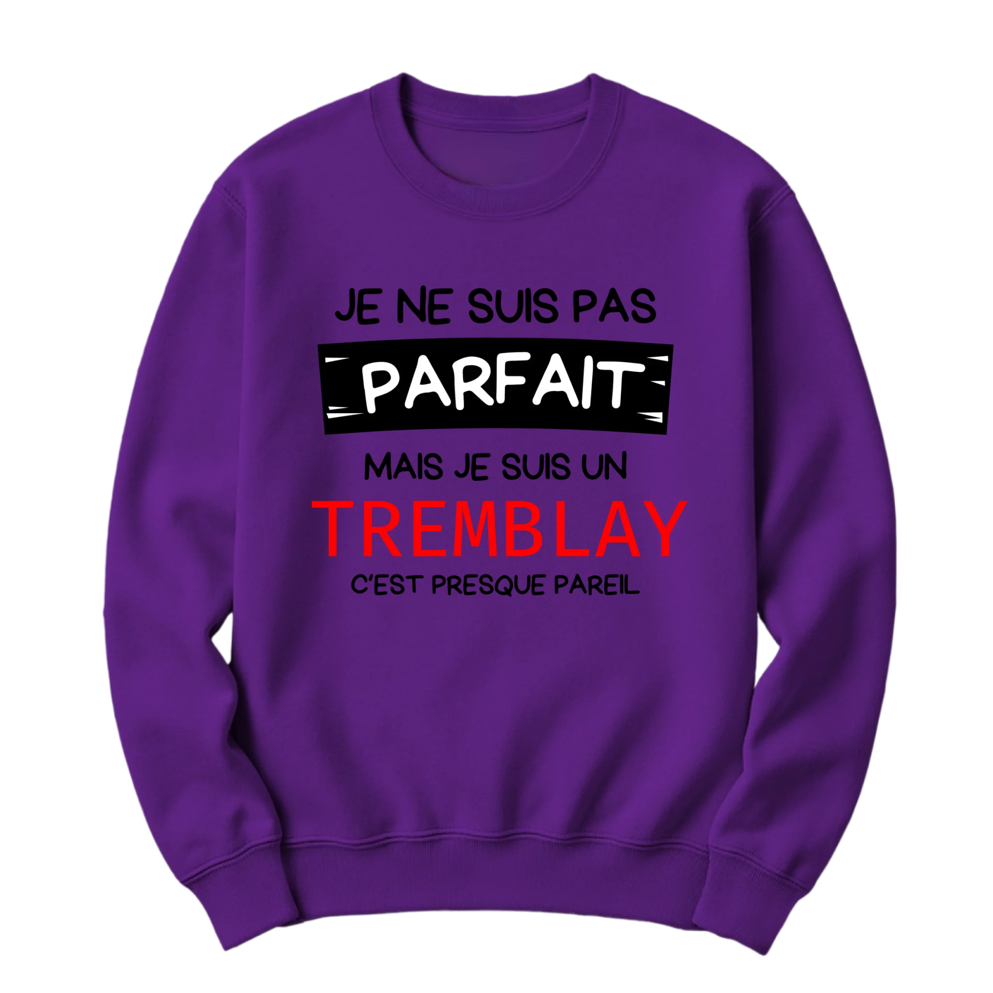 crewneck blanc