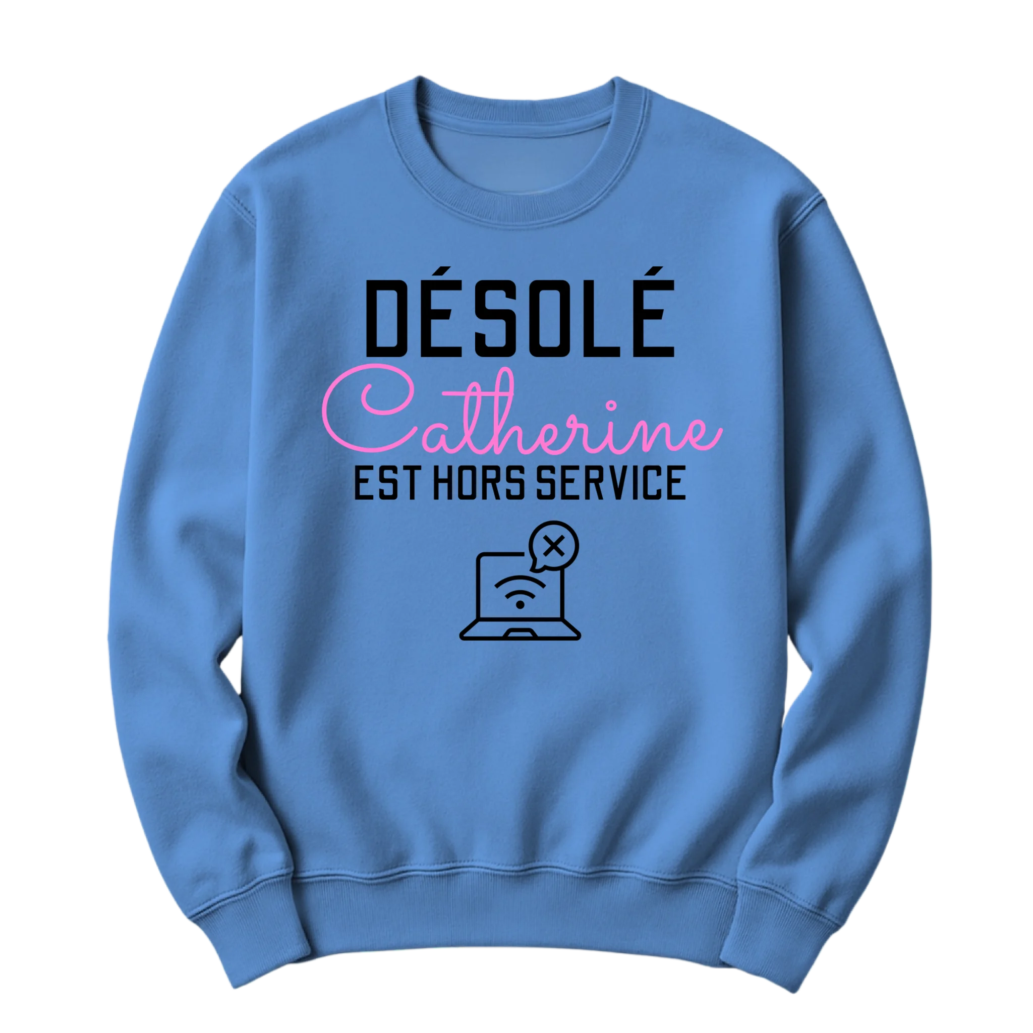 crewneck blanc