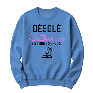 crewneck blanc