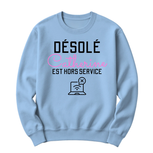 crewneck blanc