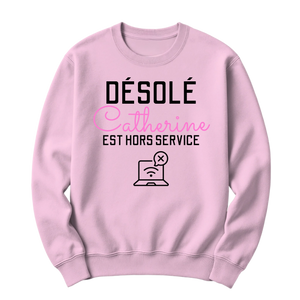crewneck blanc