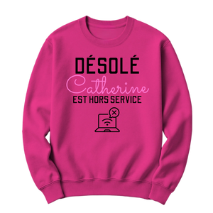 crewneck blanc